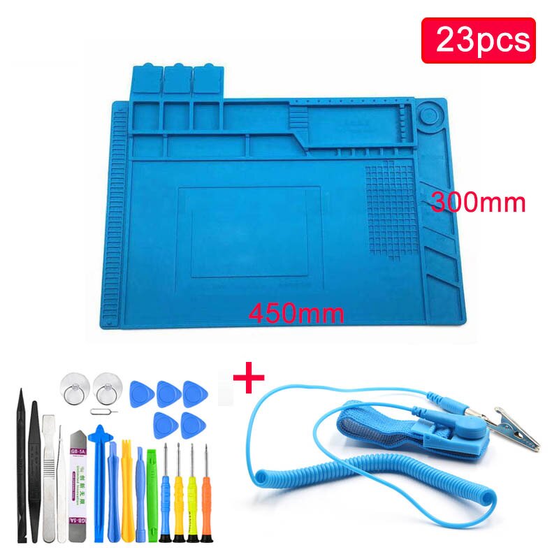 Heat Insulation Silicone Pads Factory - Mobile Phone Tyre Repair Tool Mat