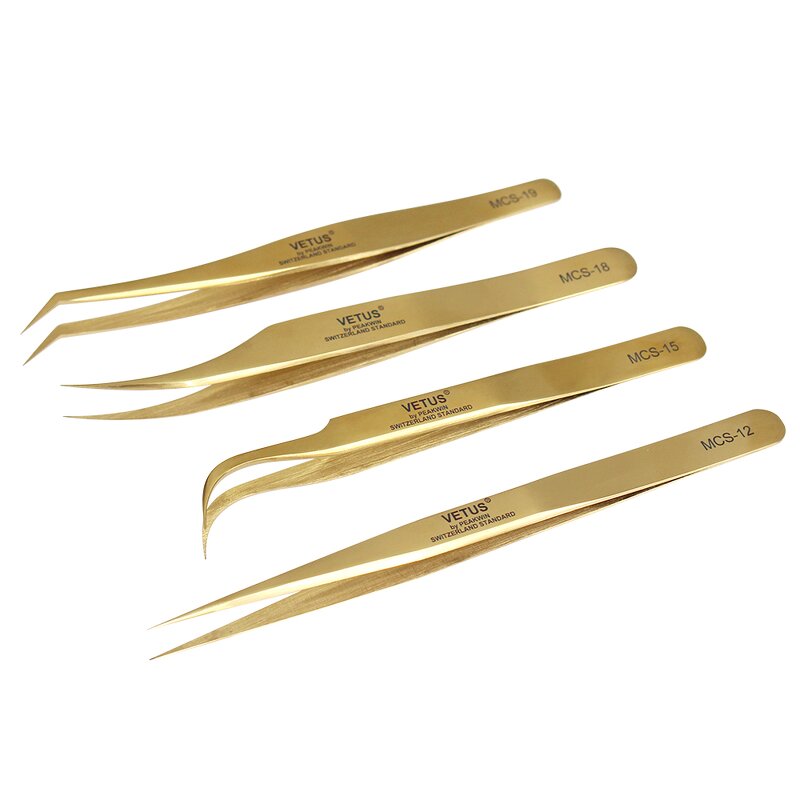 Eyelash Extension Tweezers Manufacturer - Customize Logo VETUS Stainless Steel