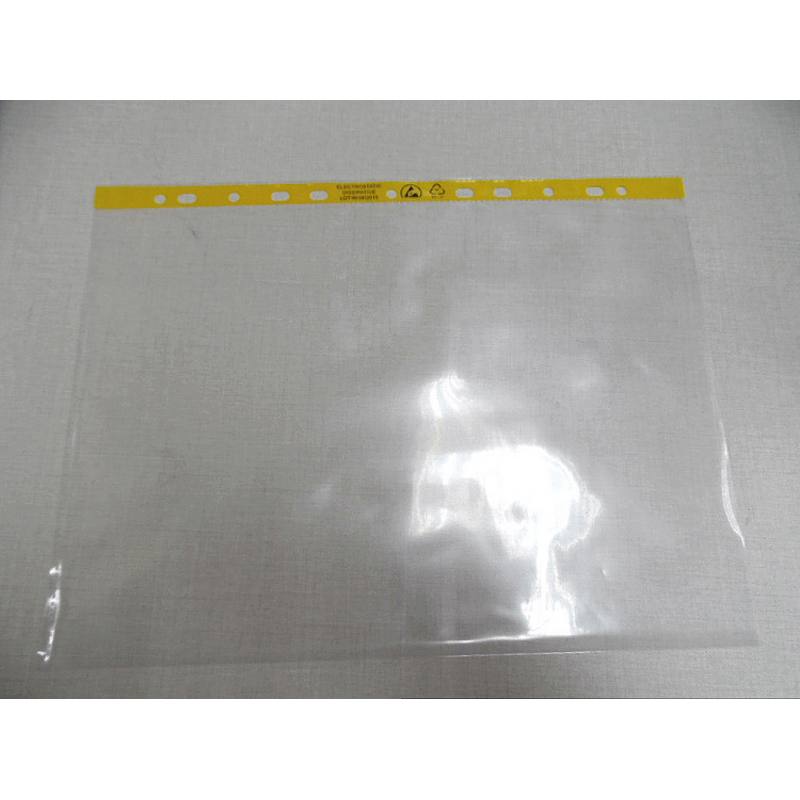 Anti-Static File Bag Supplier - A4 11-Holes Protective Document Sleeve