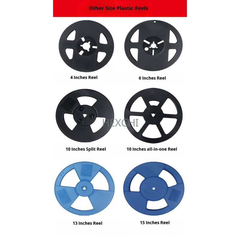 LED SMT Reels Factory - 7 Inches Plastic Empty Reel for SMD Tape