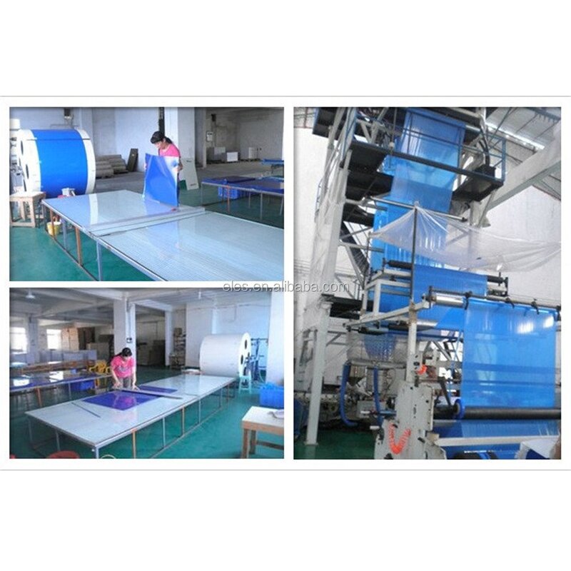 ESD Cleanroom Sticky Mat Factory - High-adhesion White Blue PE Floor Mat