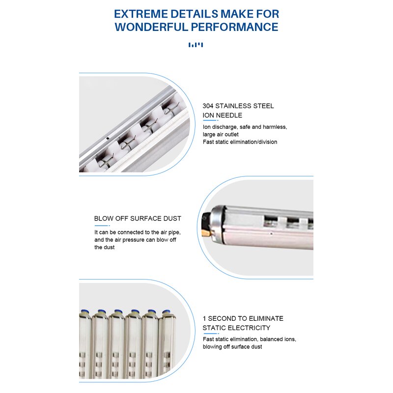ESD Ionizing Air Bar Manufacturer - Anti-Static High Frequency Industrial Bar