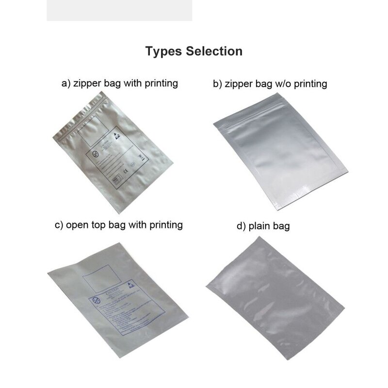 ESD PE Bag Factory - Custom Printed Reclosable Zipper Protective Bag