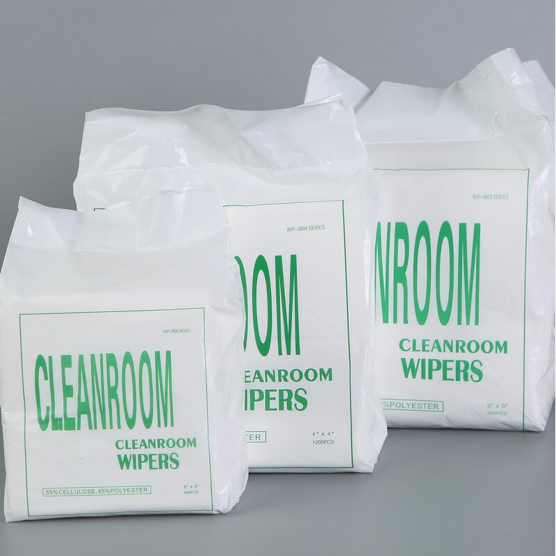 Clean Room Wipes Factory - 150 Class Polyester Laser Cut Edges Wiper