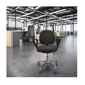 ESD Fabric Chair Factory - Comfortable Antistatic Lab Office Armrest Chair