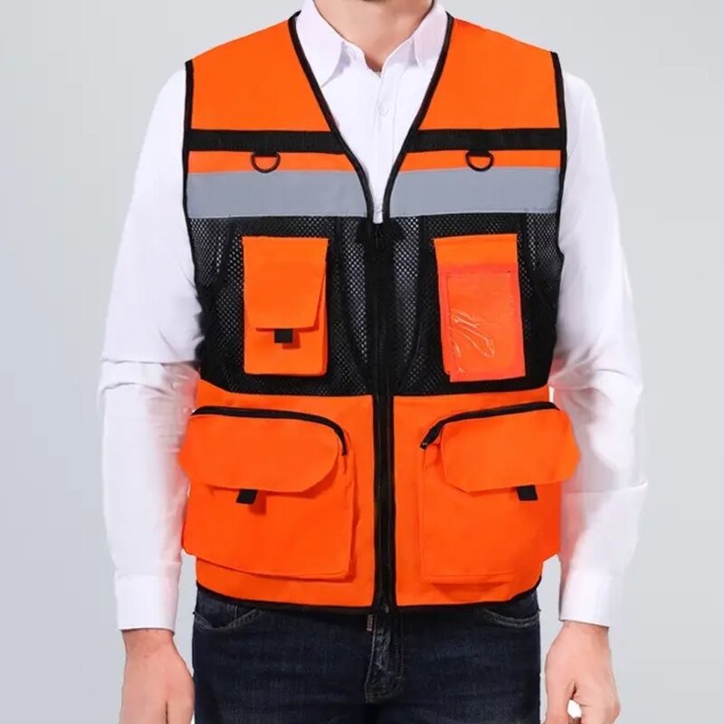 High Visibility Vest Supplier - Class 3 Reflector Jacket with ID Window