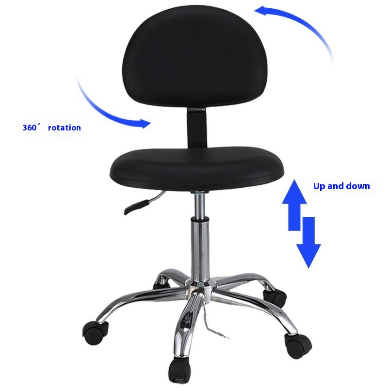 Anti-Static Leather Chair Manufacturer - Modern Adjustable Swivel Office Chair