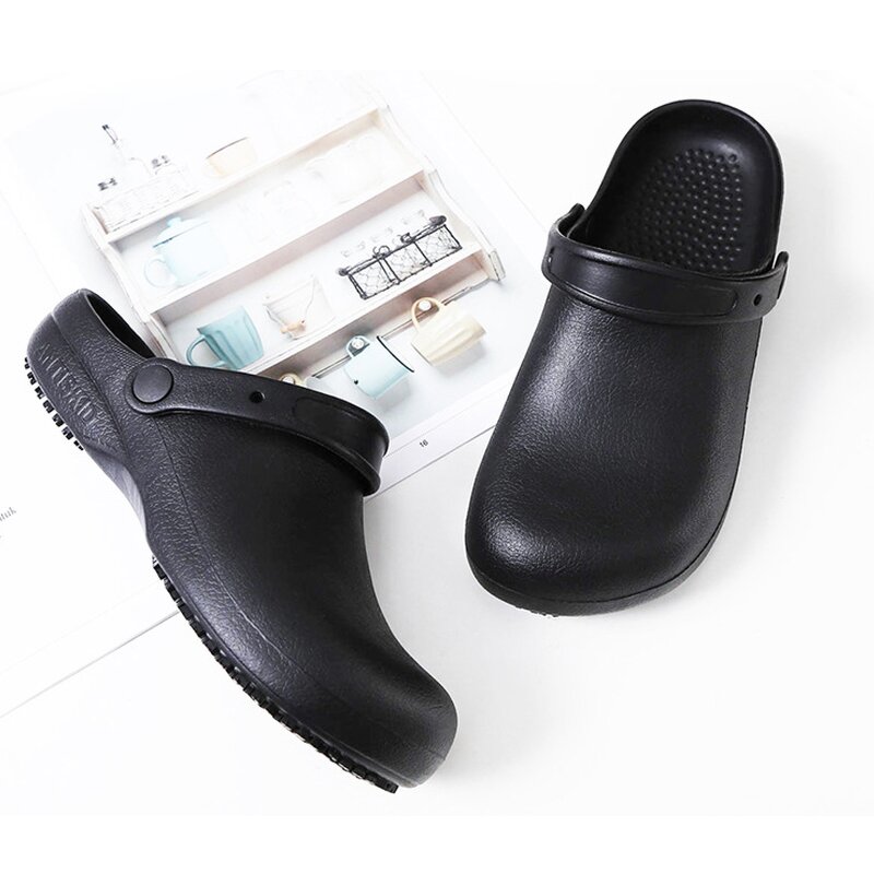 Kitchen Safety Shoes Supplier - EVA Non-slip Oil-proof Waterproof Clogs