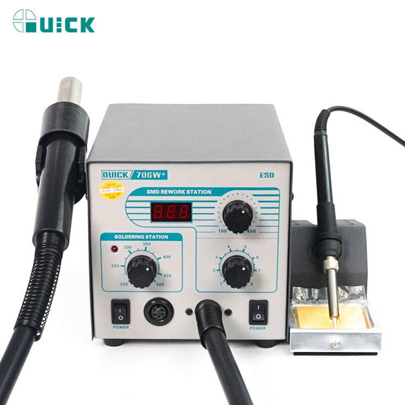 Digital Soldering Station Factory - Quick 706w+ Lead Free Bga Rework Station