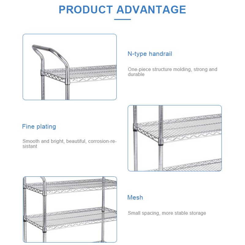 Electronics Assembly Hand Cart Supplier - Anti Shock Caster Cleanroom Cart