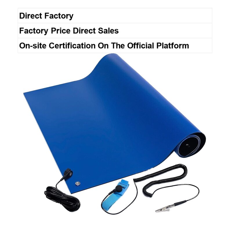 Anti-static Table Mat Manufacturer - Custom Cutting ESD Rubber Mats