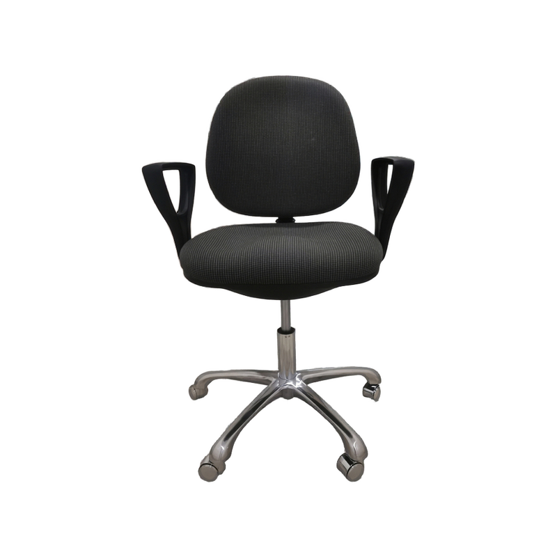 ESD Fabric Chair Factory - Comfortable Antistatic Lab Office Armrest Chair