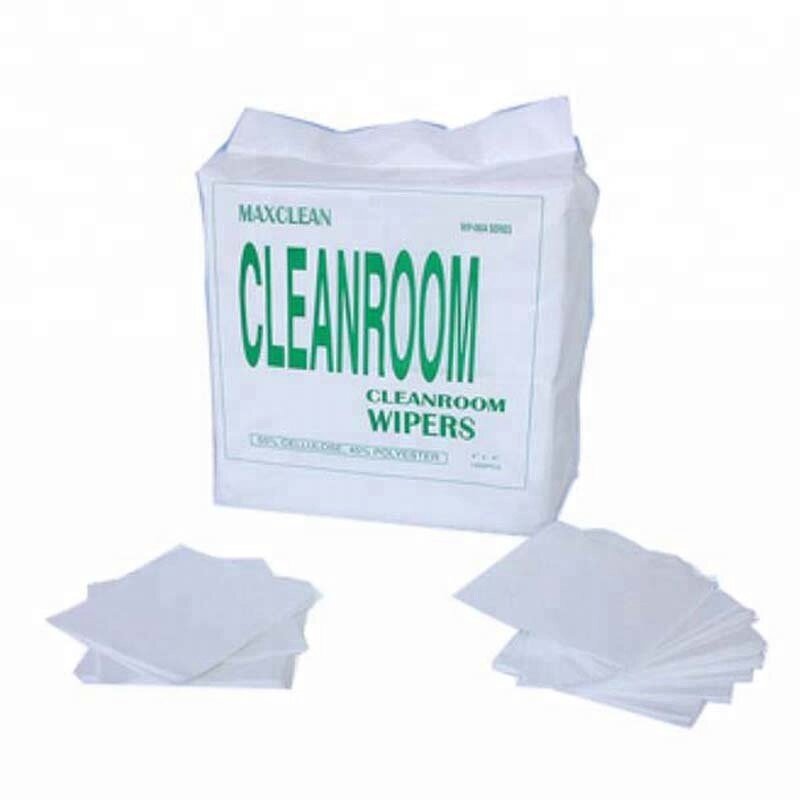 Cleanroom Wiper Supplier - Disposable 4x4inch 1000 Class Polyester Wiper
