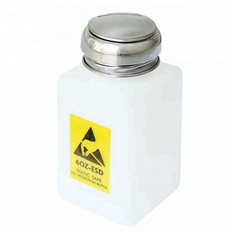 Antistatic Alcohol Bottle Supplier - Glass Plastic Solvent Dispenser IPA Bottle