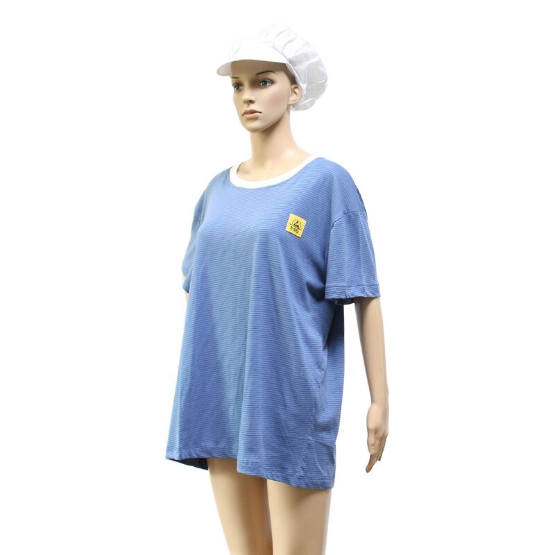 Anti Static Polo Shirt Factory - 96% Cotton Knitted Fabric OEM T-Shirt