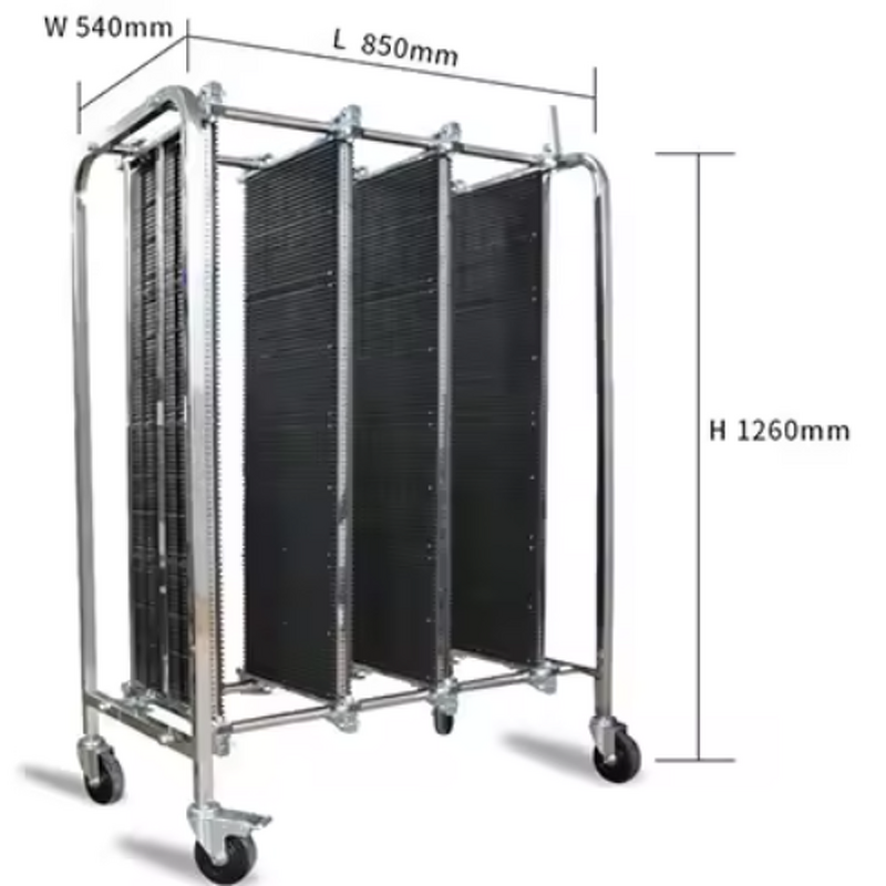 ESD-Safe PCB Trolley Factory - Custom Antistatic Storage Cart Cleanroom