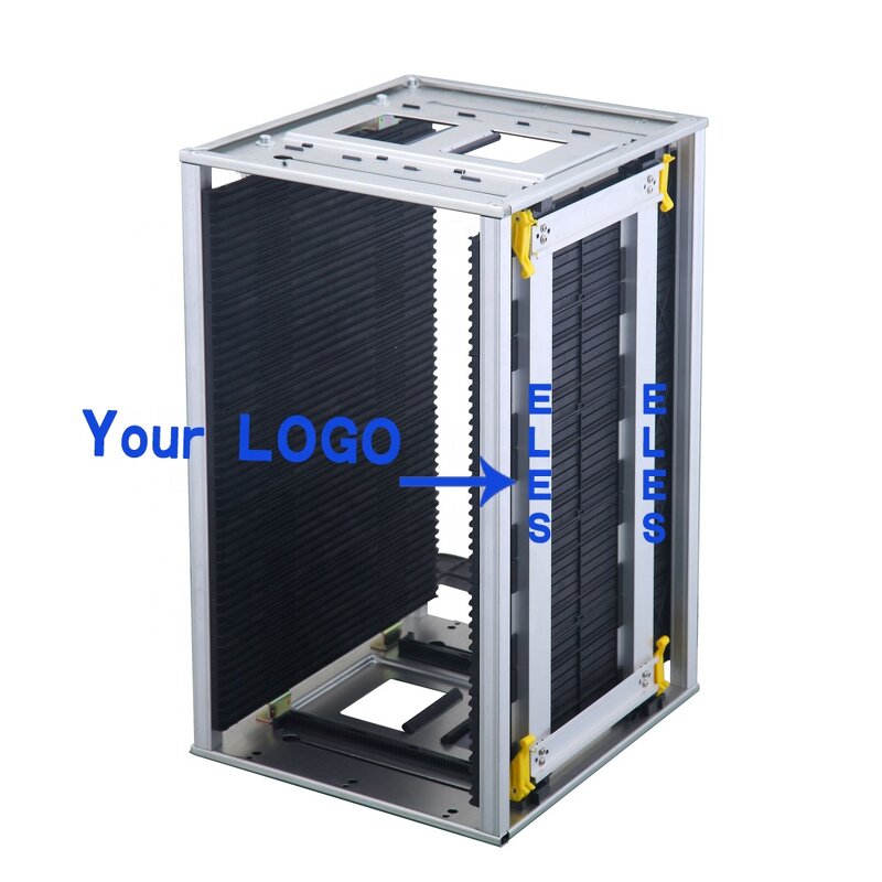 ESD Magazine Rack Supplier - Aluminum Metal Plastic PCB Storage Rack