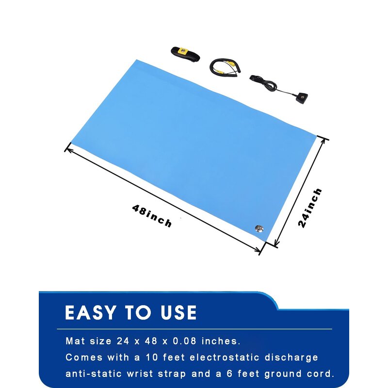 Anti-static Table Mat Manufacturer - Custom Cutting ESD Rubber Mats