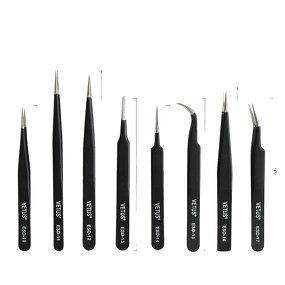VETUS ESD Tweezers Factory - Antistatic ESD-10 to ESD-17 Series Tweezers