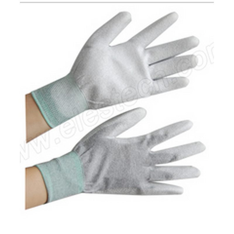 PU Coated Gloves Supplier - White Anti-static Electronics Factory Small Size