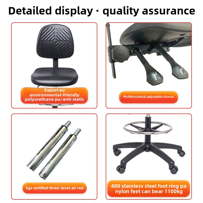 Anti-Static Dental Chair Factory - Adjustable Arms Clinic Laboratory Furniture