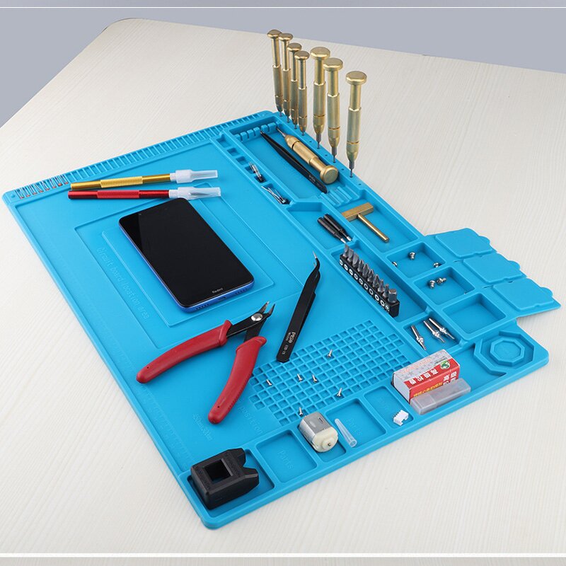 Heat Insulation Silicone Pads Factory - Mobile Phone Tyre Repair Tool Mat