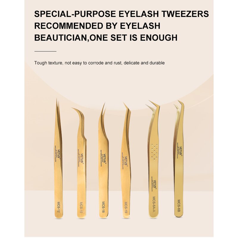Eyelash Extension Tweezers Factory - Private Label L Shape Fiber Tip