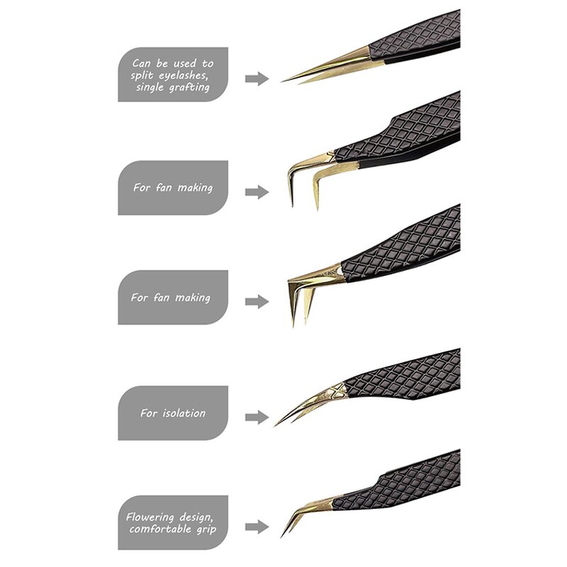 Isolation Tweezer Supplier - Japanese Stainless Steel Diamond Dust Tip Tweezer