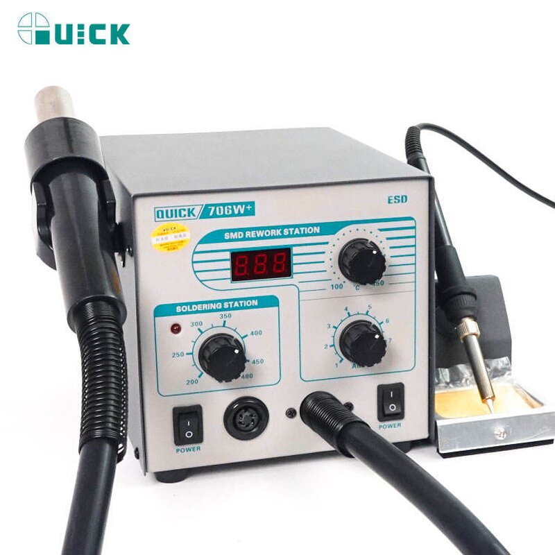 Digital Soldering Station Factory - Quick 706w+ Lead Free Bga Rework Station