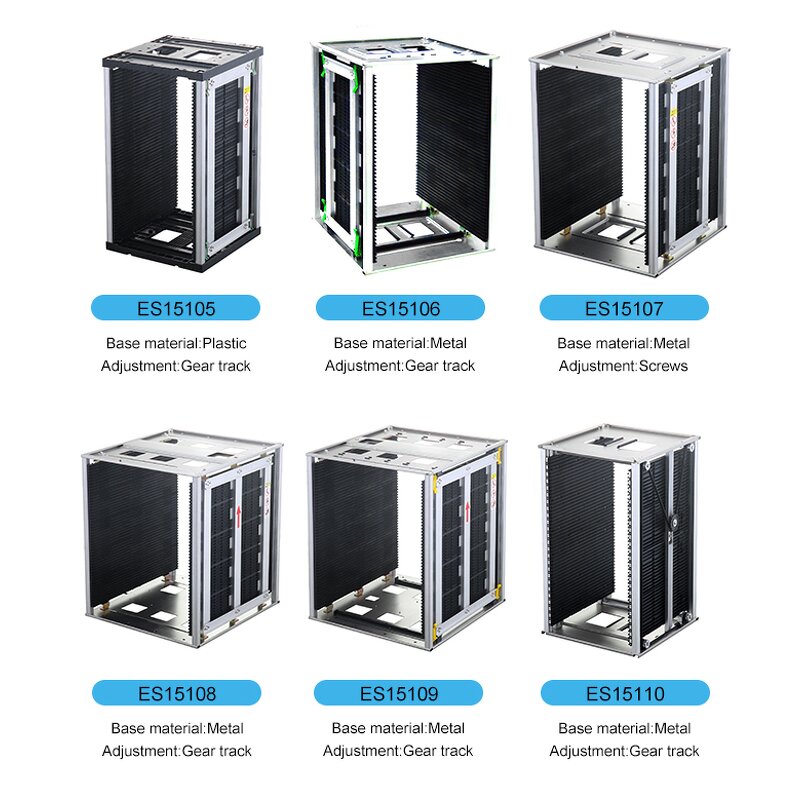ESD PCB Magazine Rack Supplier - High Temperature PP Aluminium Alloy Rack