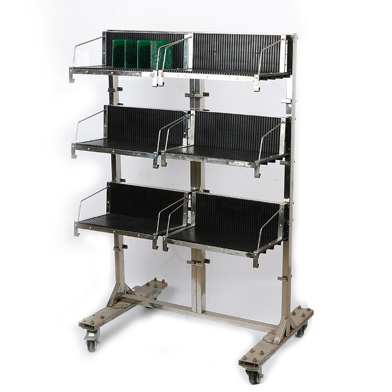 Anti-Static Material Cart Supplier - Safety Rack for PCB & SMT Turnover