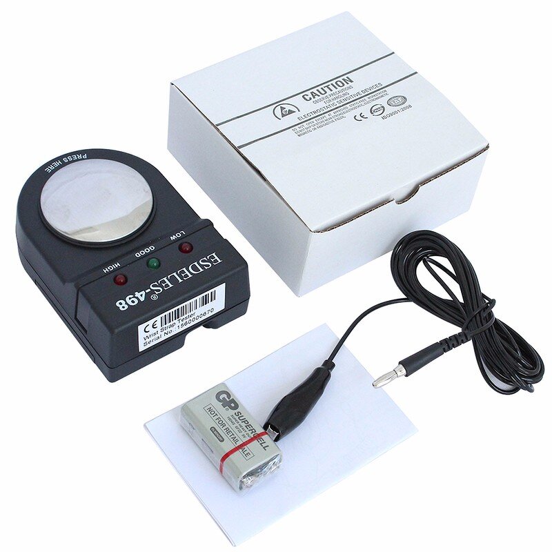 ESD Wrist Band Tester Supplier - Economical Antistatic Cleanroom Tester 498