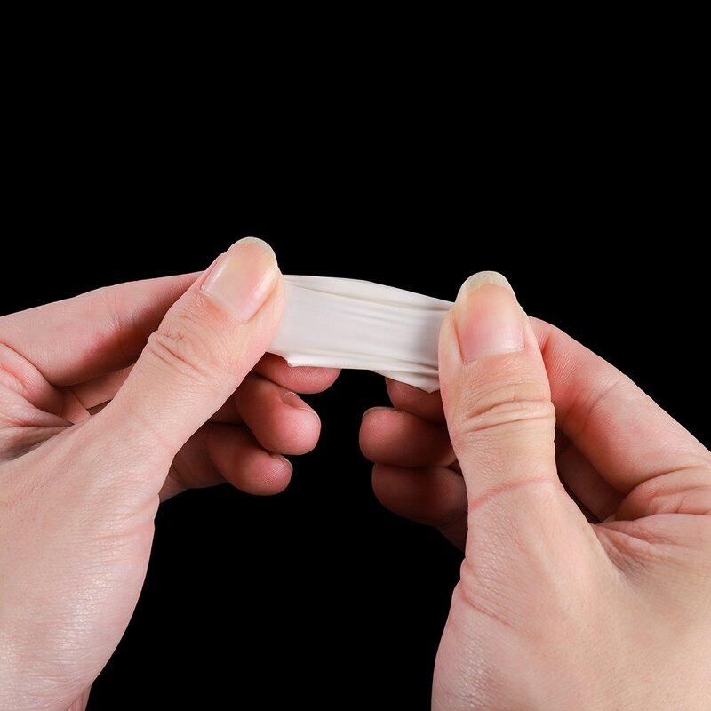 White Latex Finger Cots Factory - Anti-static Waterproof Disposable 100pcs/Bag