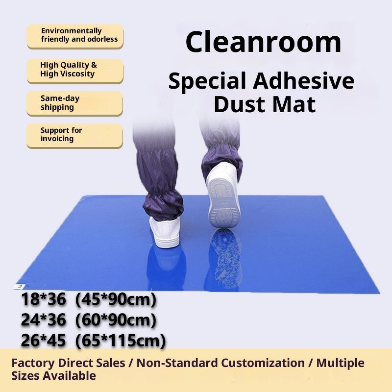 Anti-static Dust Mat Factory - Tearable PE Foot Mat for Dust-Free Workshop