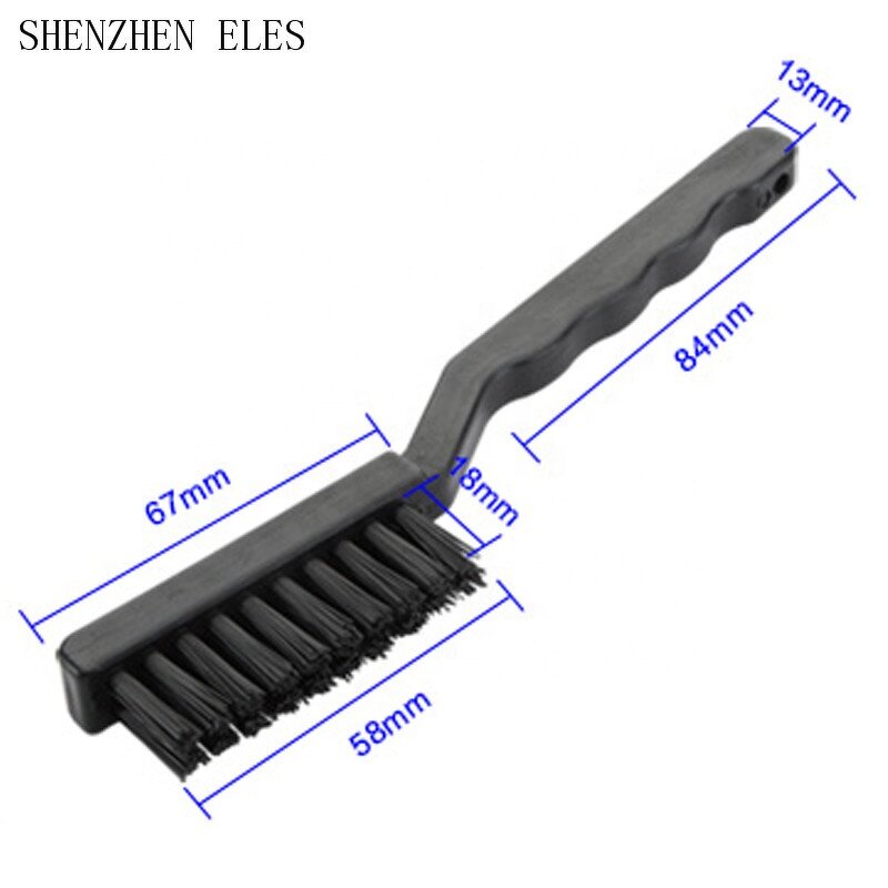 ESD Industrial Brush Supplier - Dust Free Black Plastic Cleanroom Brushes