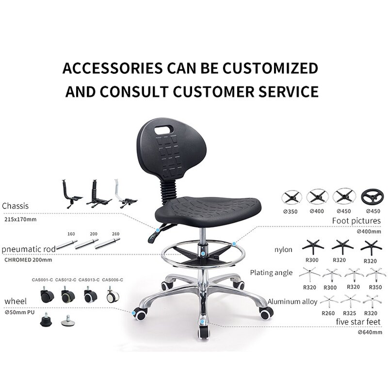 ESD Chair Manufacturer - Adjustable Antistatic Chair Factory Direct