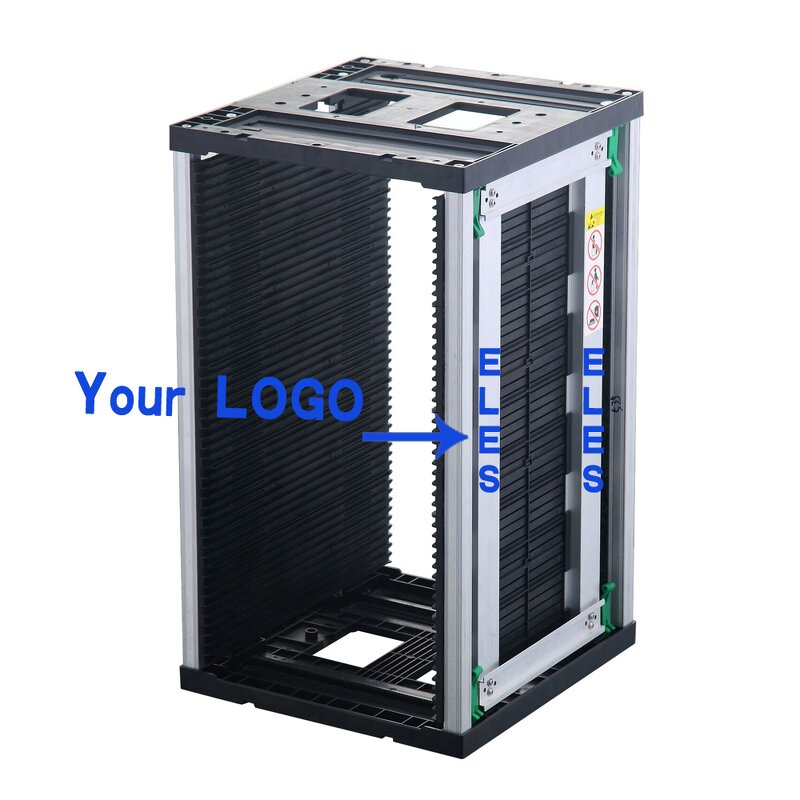 ESD PCB Storage Rack Manufacturer - Adjustable Plastic Circulation Magazine Rack