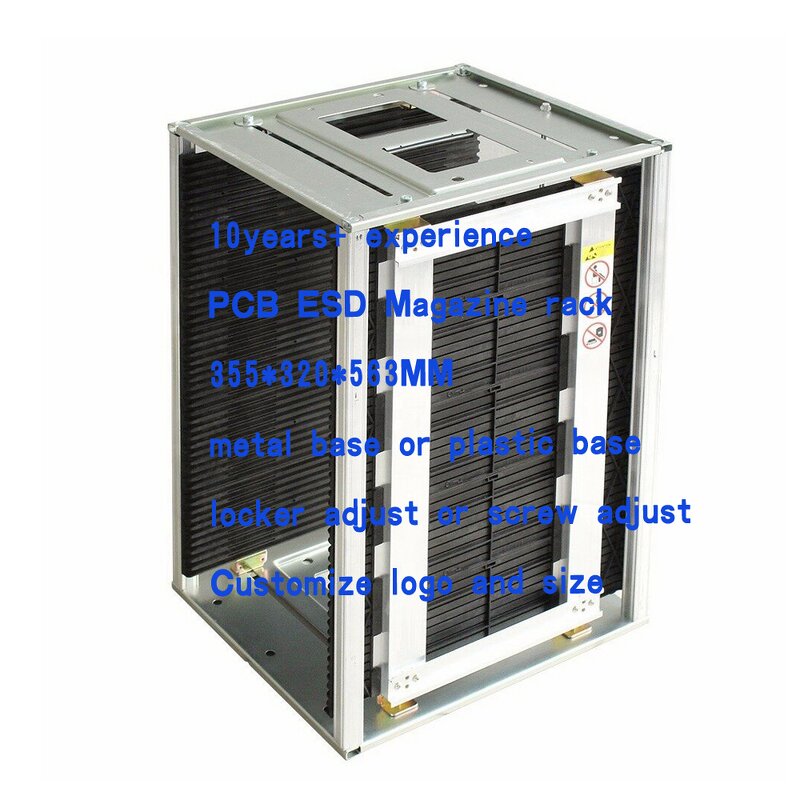 PCB Magazine Rack Supplier - Plastic Antistatic SMT ESD Storage Rack