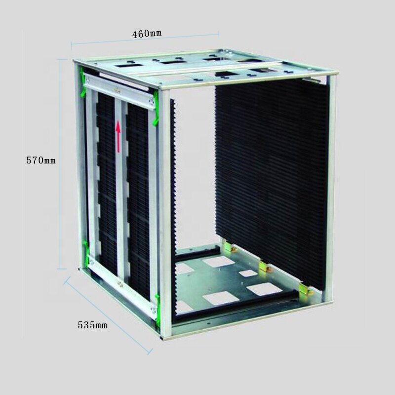 Antistatic SMT Rack Factory - Adjustable Metal Storage Holder for PCB