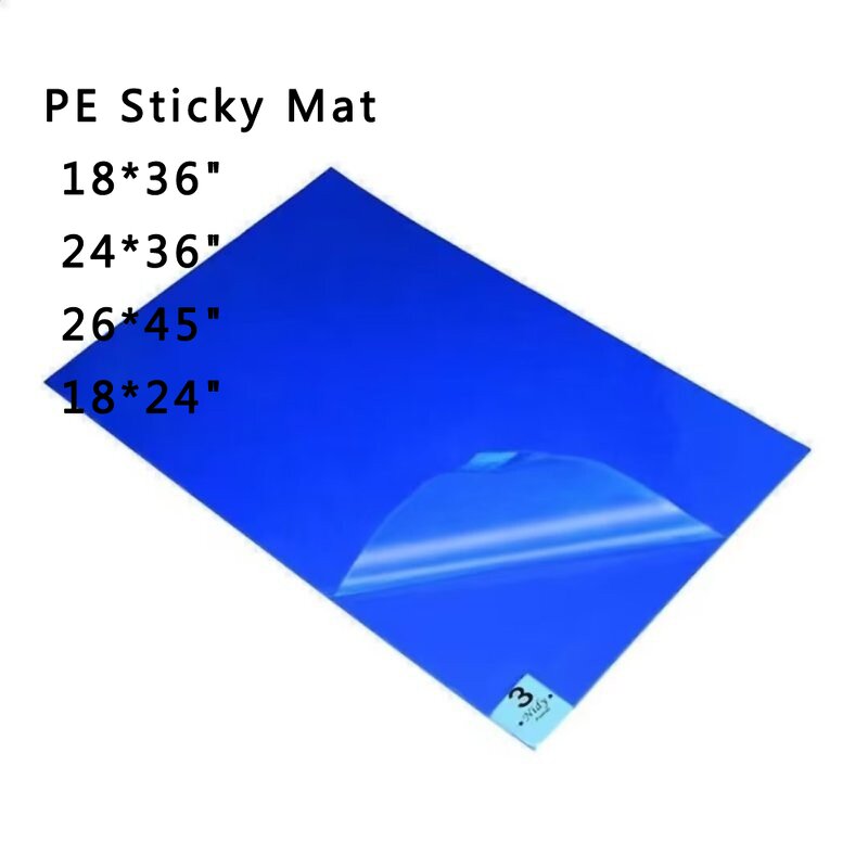 Cleanroom Sticky Mat Manufacturer - Blue Multilayer Adhesive Tacky Pad OEM