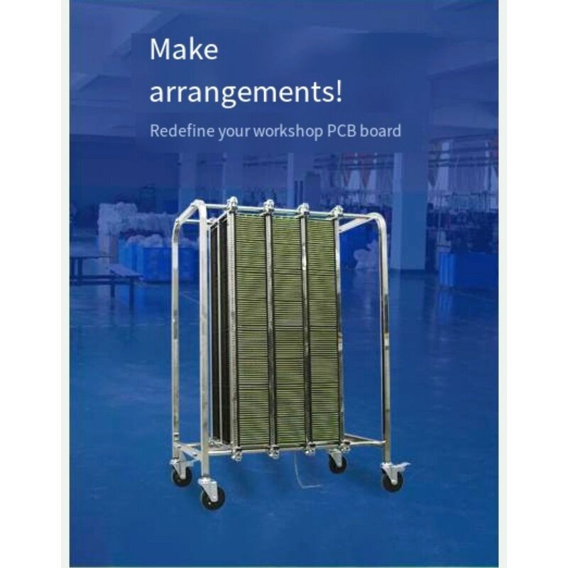 ESD Storage Trolley Factory - OEM Antistatic Cart Steel Metal Hand Cart