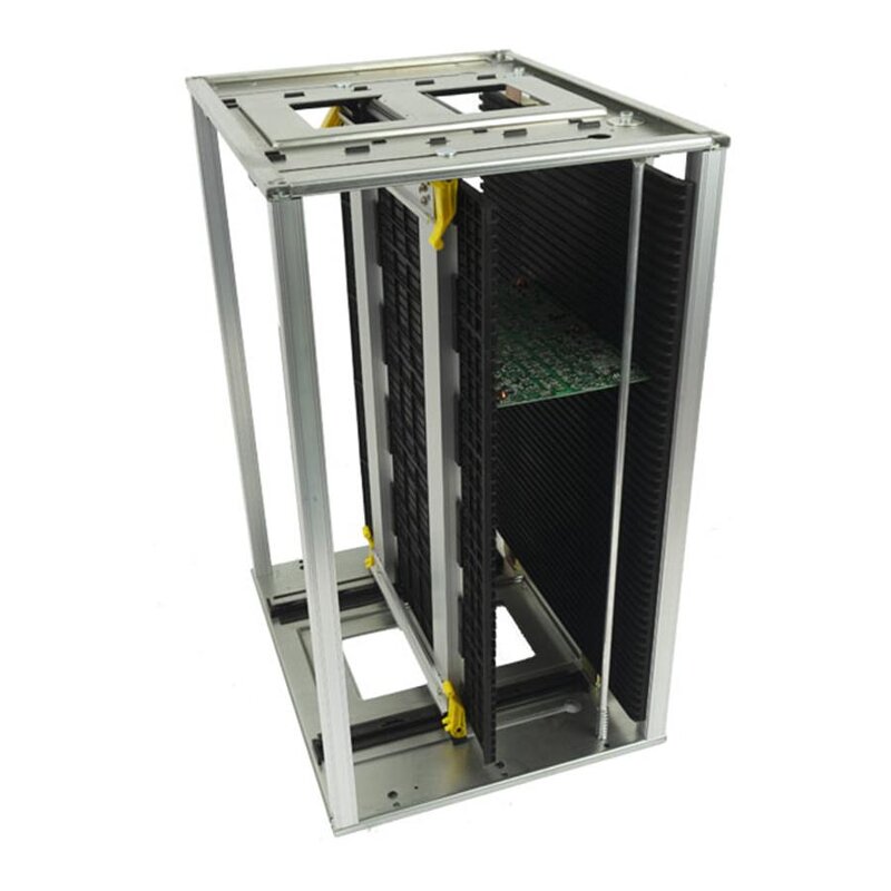 Gear Adjust ESD Magazine Rack Supplier - Antistatic PCB Storage Circulation Rack