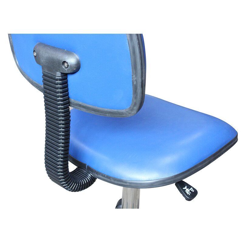 ESD PU Leather Chair Supplier - Industrial Cleanroom Nylon Metal Chair