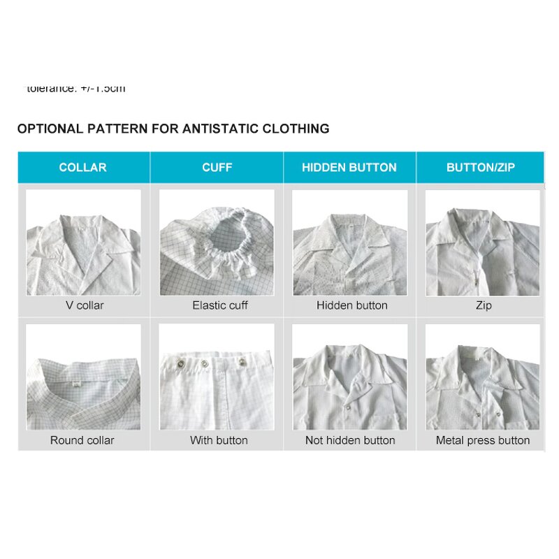 ESD Coveralls Manufacturer - Long-Sleeved Protective Breathable Workwear