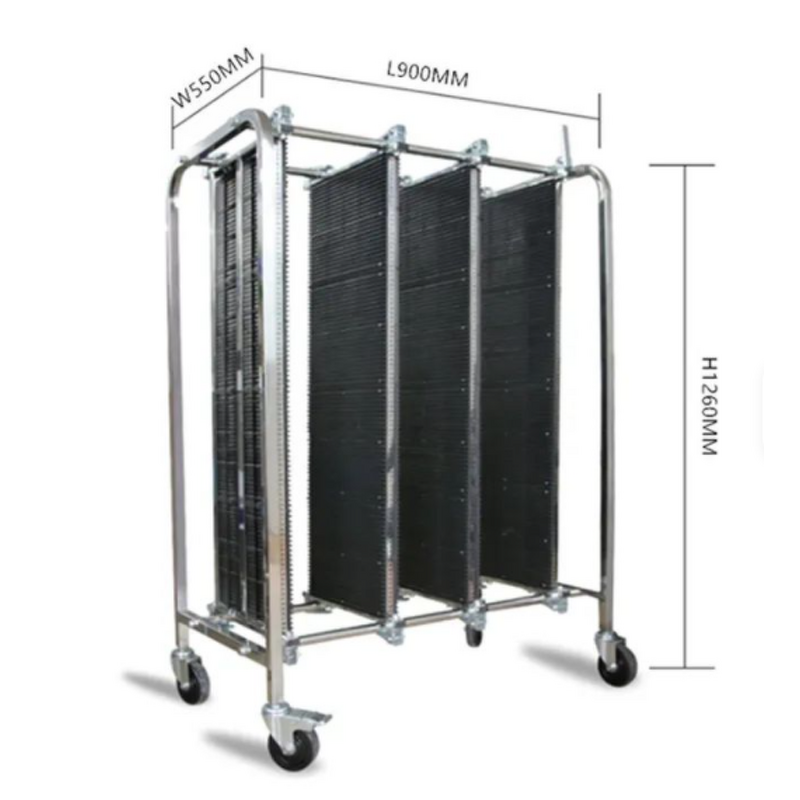 Anti-static PCB Turnover Cart Supplier - Workshop Material Transfer Rack