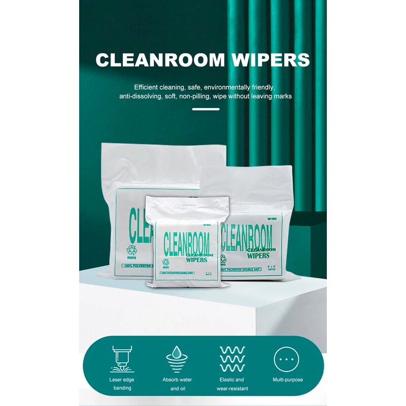 Industrial Cleanroom Wipes Factory - 110g 1009SLE Polyester Screen Wiper