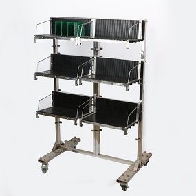 Anti-Static Material Cart Supplier - Safety Rack for PCB & SMT Turnover