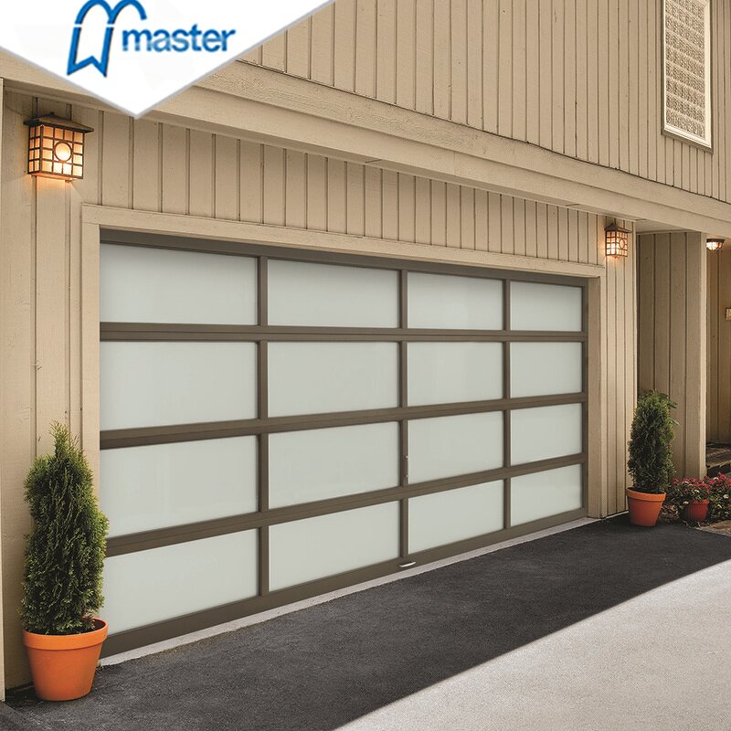 Garage Door Supplier - 16x7 Full View Glass Automatic Electric