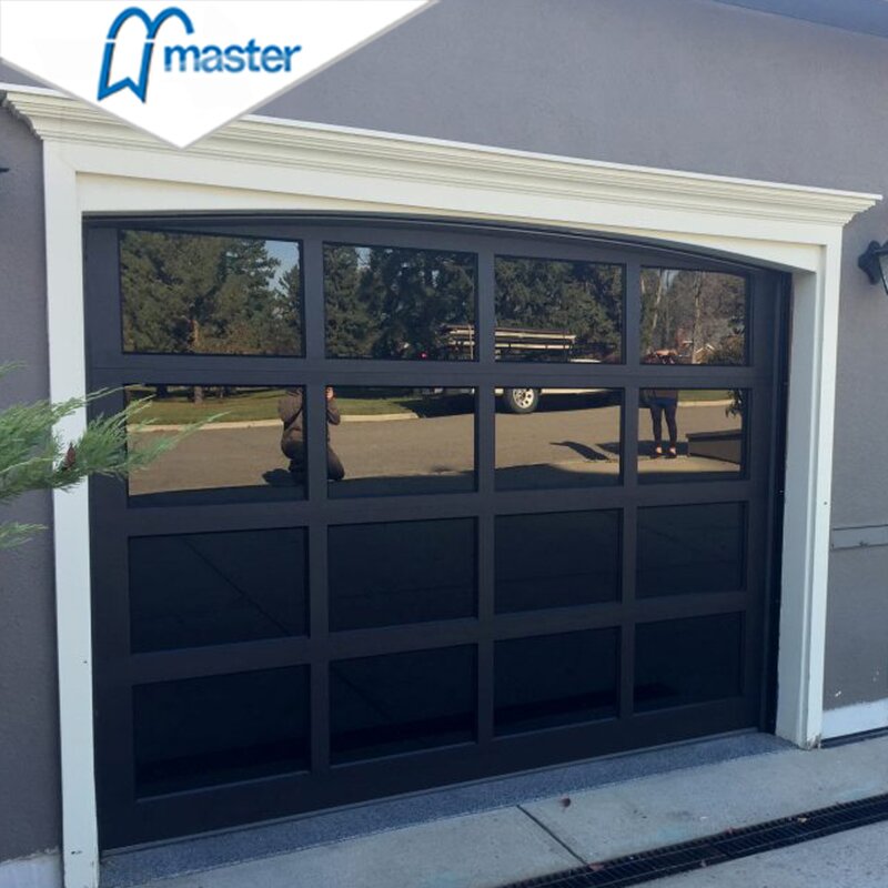 Garage Door Manufacturer - Master Well Modern Aluminum Tempered