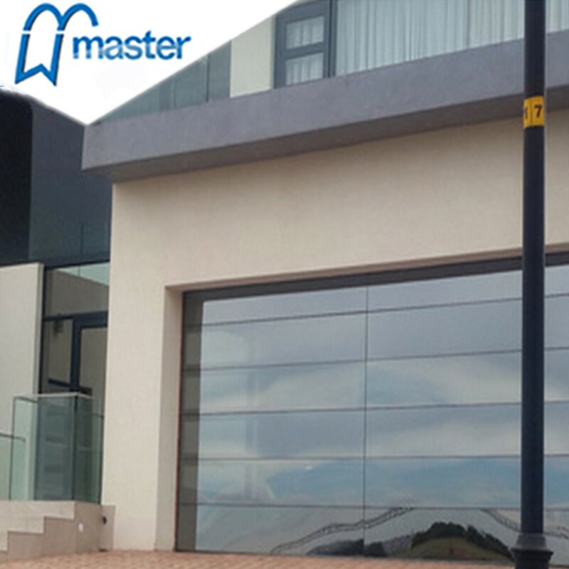 Garage Door Supplier - 9x8 9x7 Modern Sectional Tempered